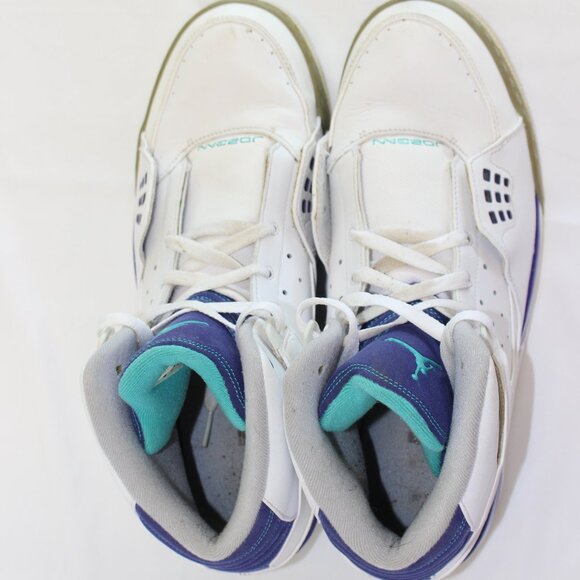 Nike Air Jordan SC 1 White Grape Jumpman Sneakers Basketball Shoes Men\'s 13 main image 4